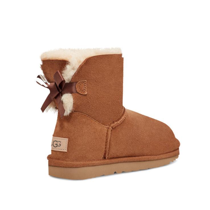 W Mini Bailey Bow bamsestøvler - Chestnut